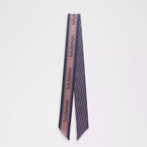 Lululemon Athletica Blue and Purple Geometric Scarf